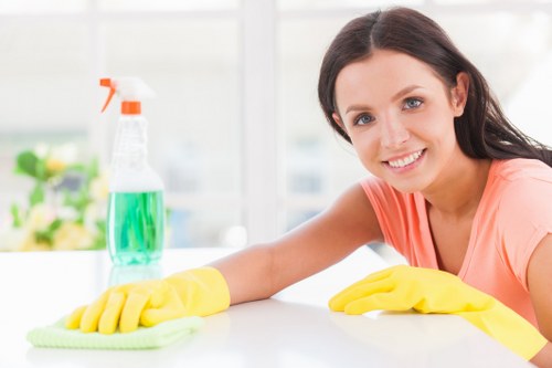 Cleaner Richmond team preparing a transparent rubbish removal quote
