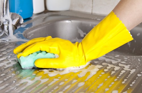 Commercial cleaning for a modern Richmond office interior