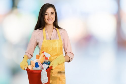 Local cleaning team preparing a detailed clean in a Richmond property