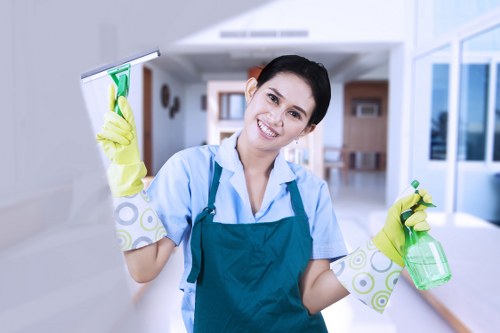 A cleaning company using complaints feedback to improve standards